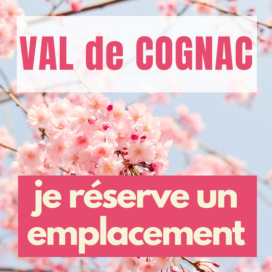 Emplacement au Salon de VAL DE COGNAC (28 et 29 MARS 2026)